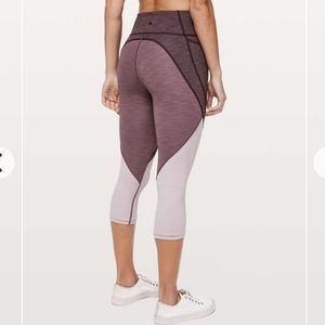 Lululemon Early Extension High-Rise Crop *21"